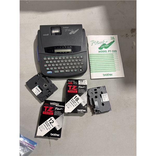 Brother P touch extra model PT – 320