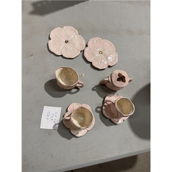 Vintage child's tea set