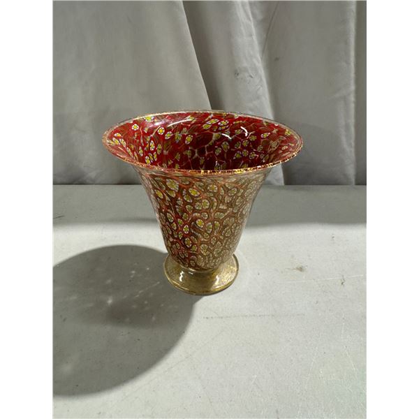 Marano Gambaro & Poggi vase . Vecchia Label