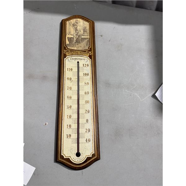 Large vintage thermometer
