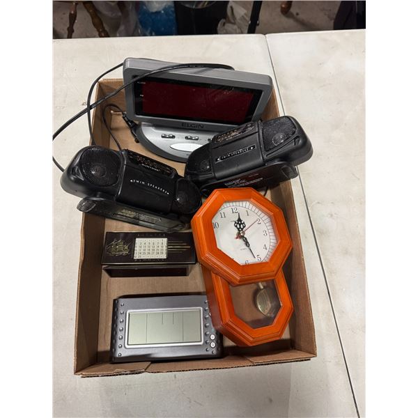 Clocks and radios