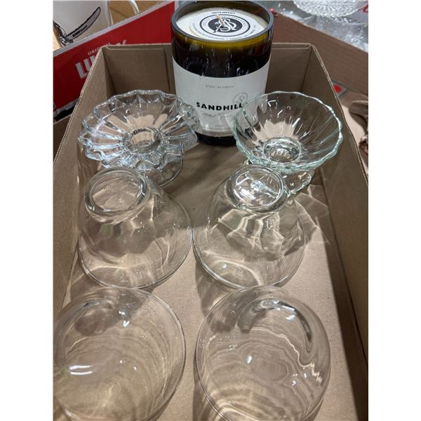 New sandhill candle and Candle Holder