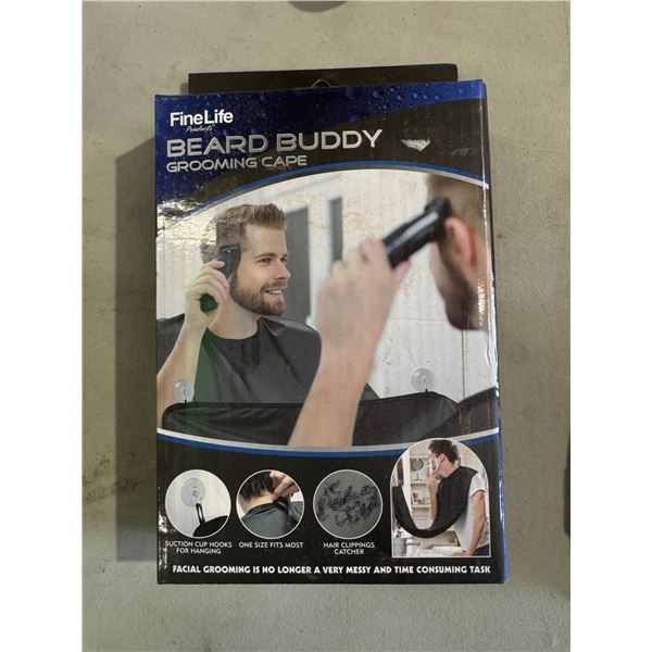 Beard buddy, grooming cape