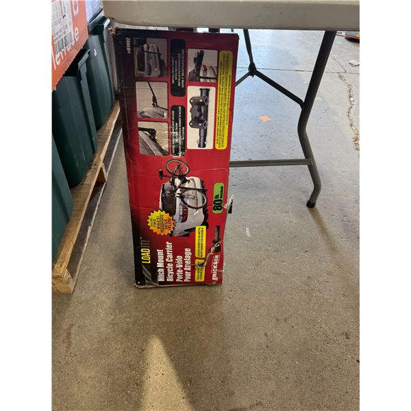 Pitch mount bicycle carrier