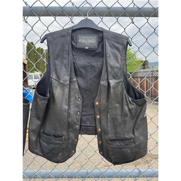 Boutique of leather vest, XX