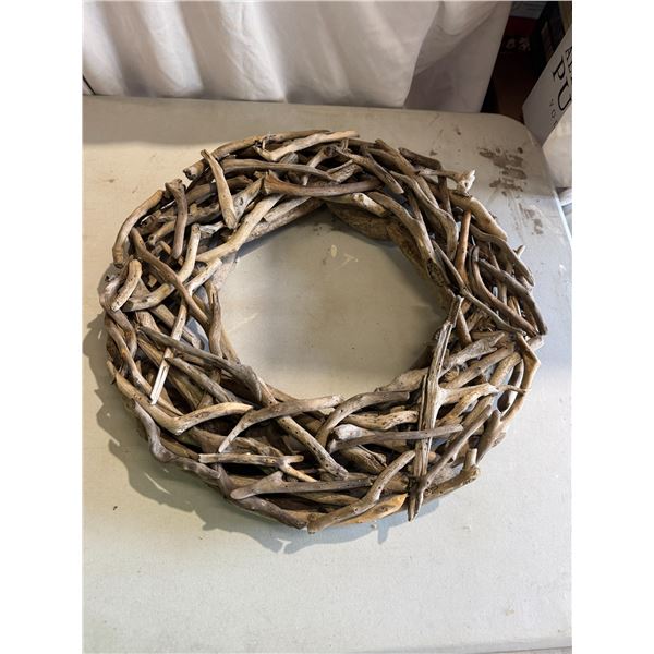 Driftwood wreath