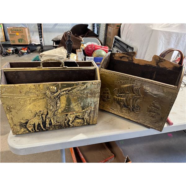 Antique kindling holders