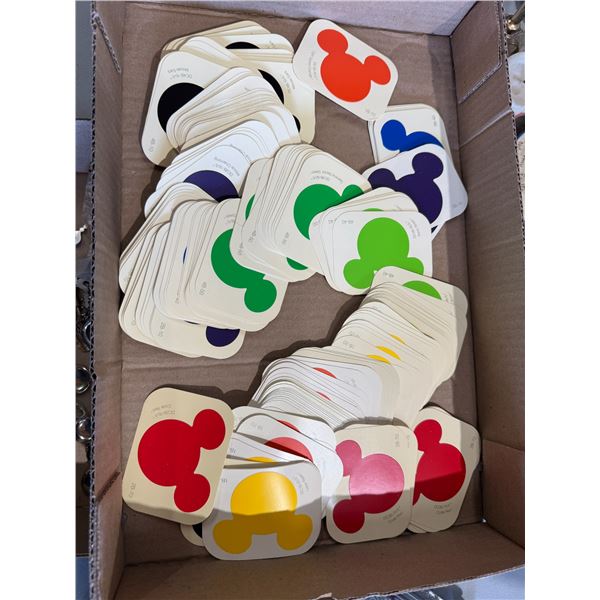 Disney color paint chips