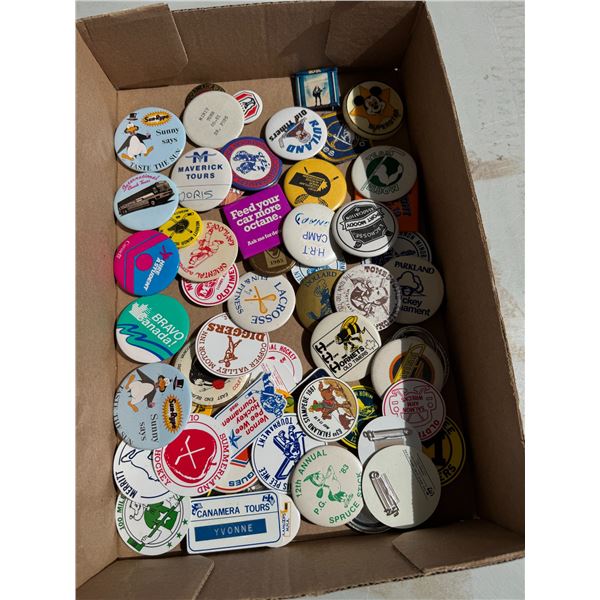 Vintage badges