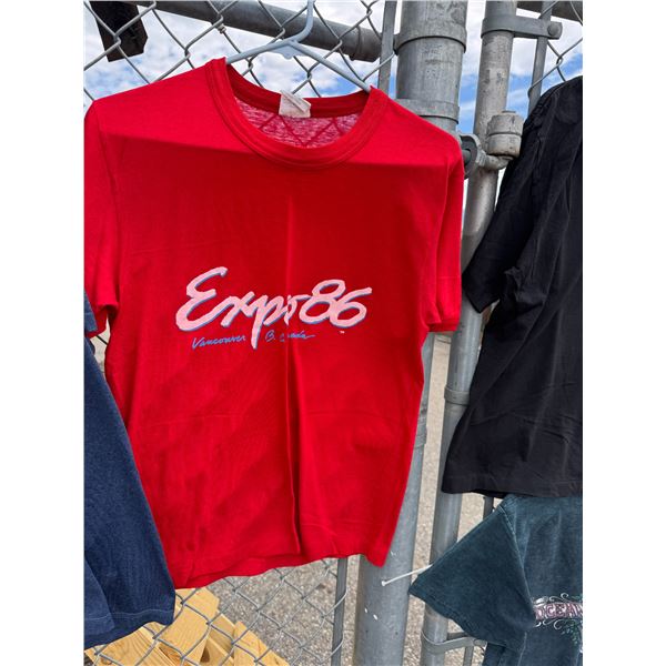 Vintage expo 86 T-shirt XL
