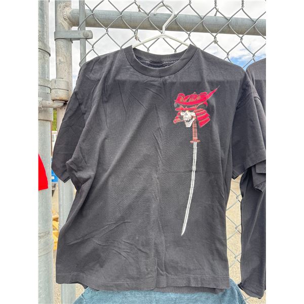 T-shirt size not shown