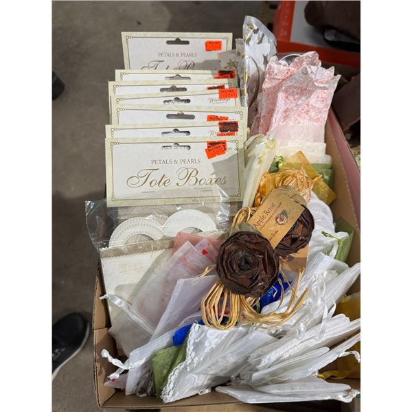 Tote boxes and gift bags