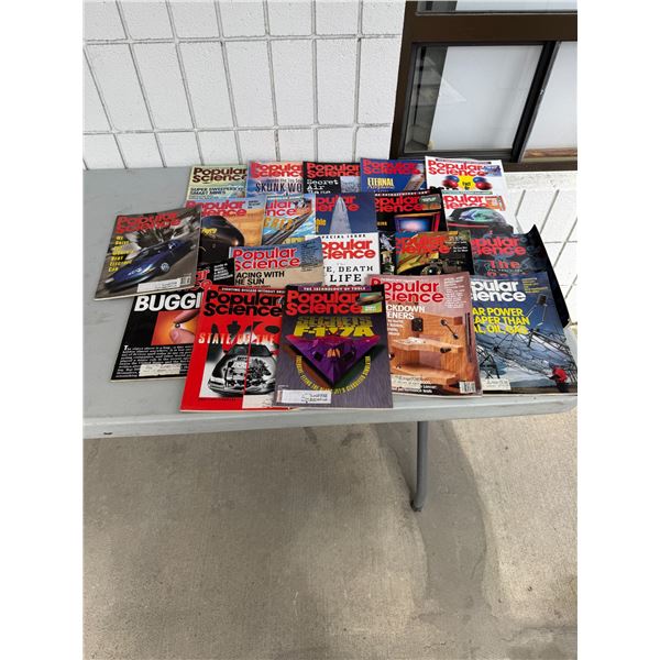 Popular science magazines