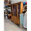 Image 1 : Malcolm China cabinet with two shelves curved glass front
