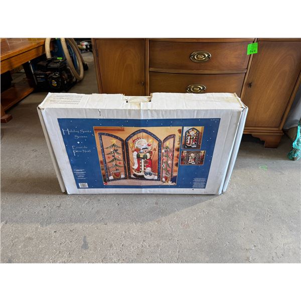 Holiday Santa screen