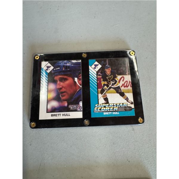 Brett Hall hockey cards