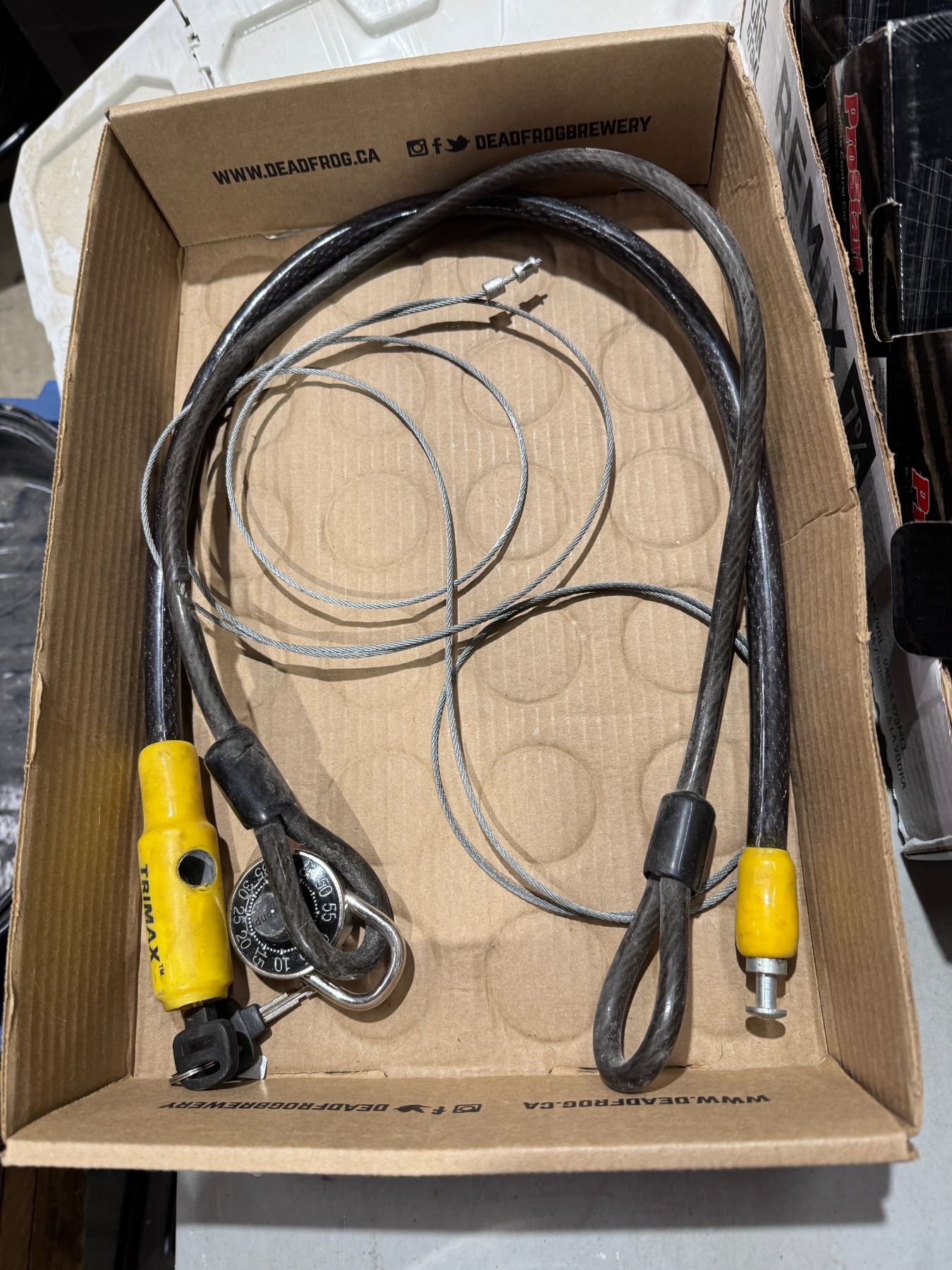 Cables and locks
