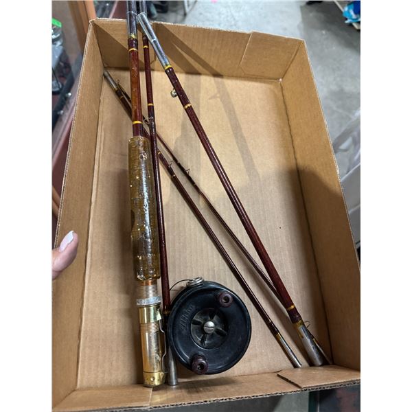 Fishing rod and reel