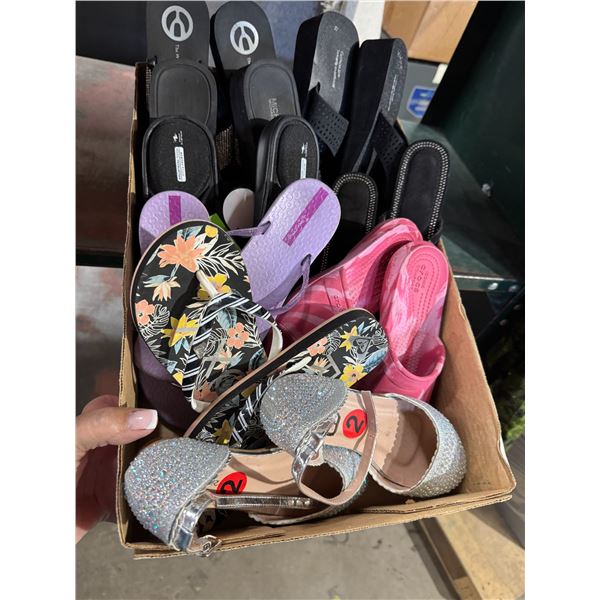 Assorted shoes size 2 to 6
