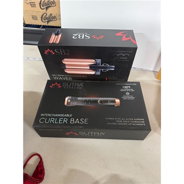 SB2 waiver and interchangeable curling base