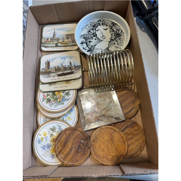 Coasters, etc.