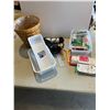 Image 1 : Healthcare items, baskets for storage, etc.