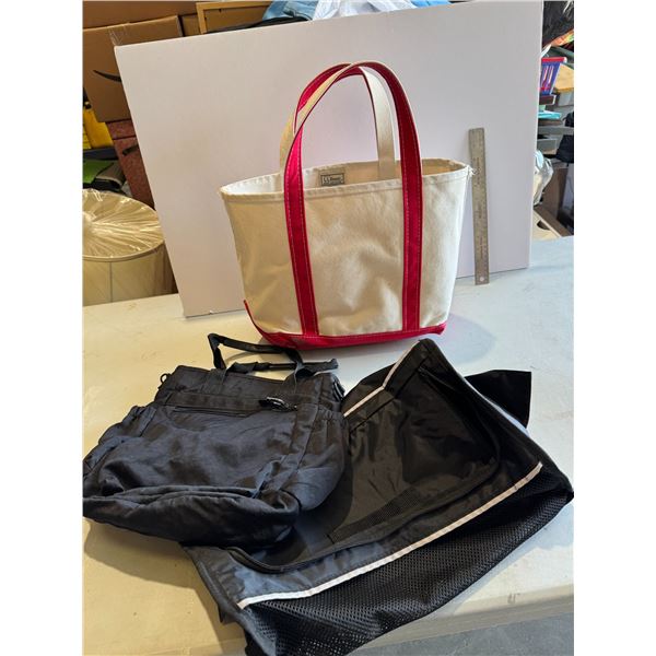 L.L. bean boat and tote bag and other bags
