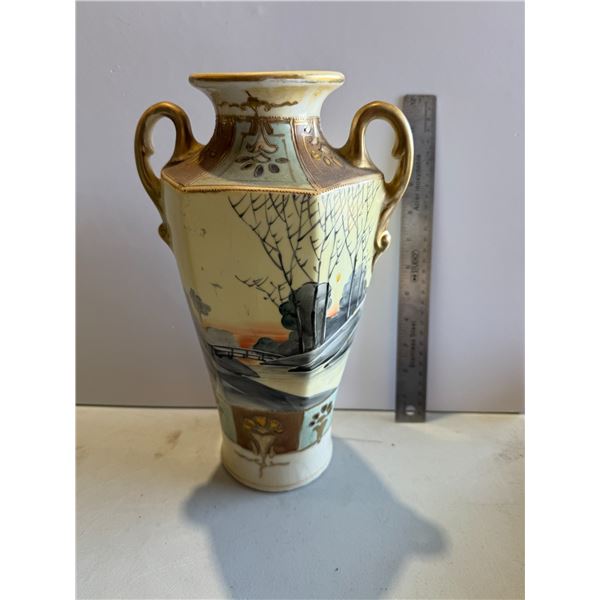 Royal Nippon hand painted vase