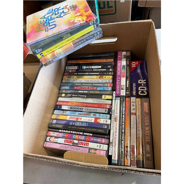 DVDs and CD R