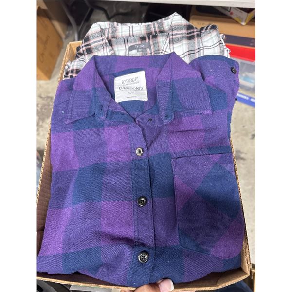 Small plaid shirts