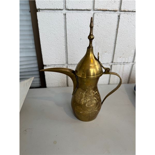 Arabic brass coffee pot