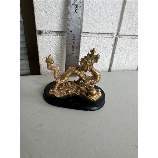 Dragon and figurine