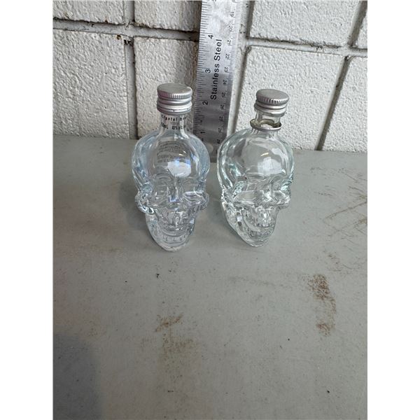 Skull bottles