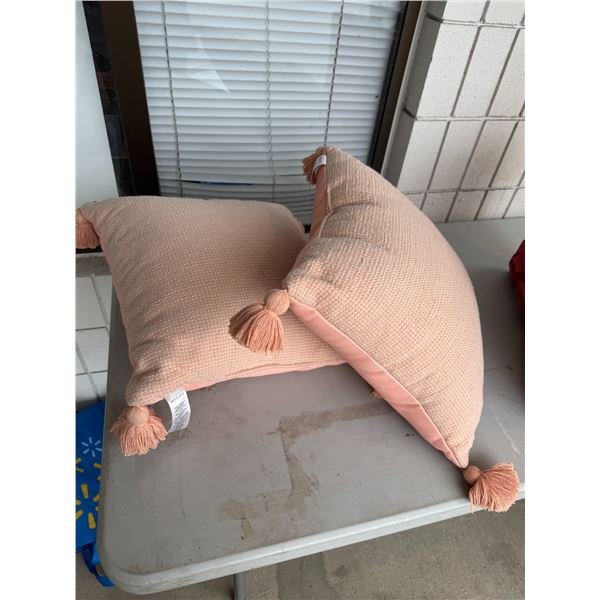 West elm throw pillows