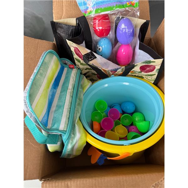 Easter items and cooler bag
