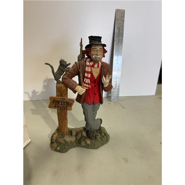 Red Skelton's gone fishing, limited edition figurine
