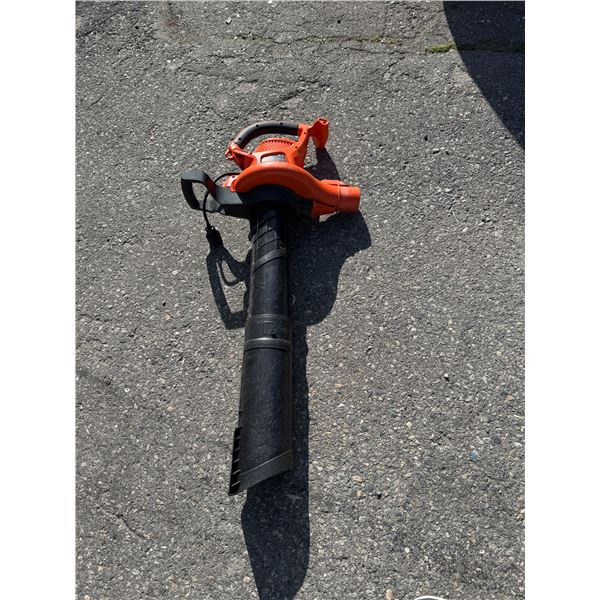 Black and decker electric blower