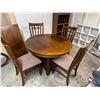 Image 2 : Table 4 chairs and leaf