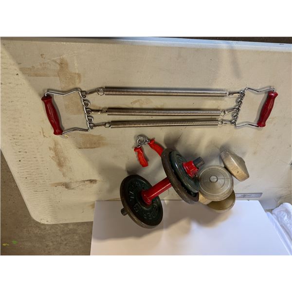 Weights and exercise items