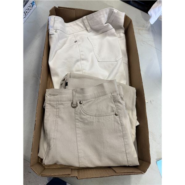 Pants size 6, and size 10