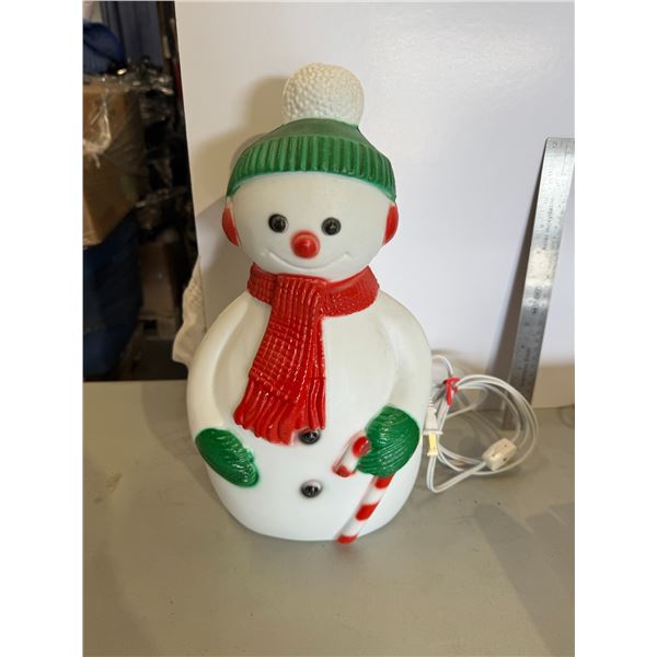 Blow mold, snowman
