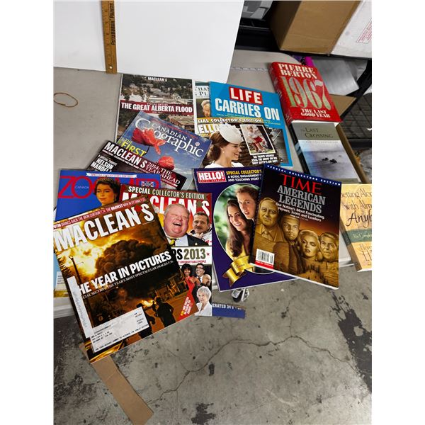 Collector Magazines and books