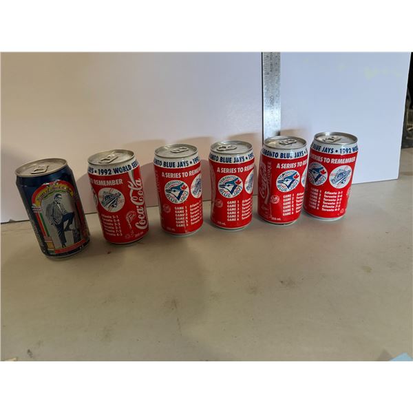 Vintage Blue Jays unopened cans and rock 'n' roll roll