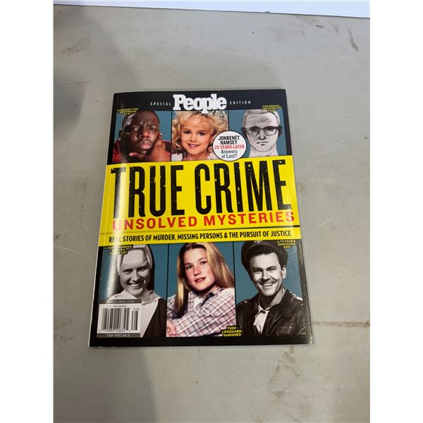 Special edition, true crime, unsolved, mysteries, people magazine