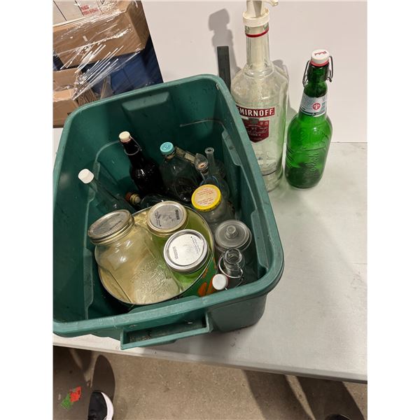 Bottles and jars