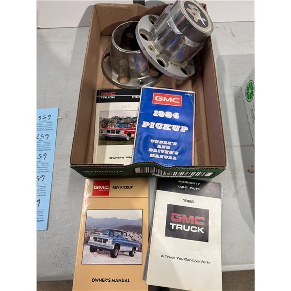 Vehicle parts and manuals, etc.