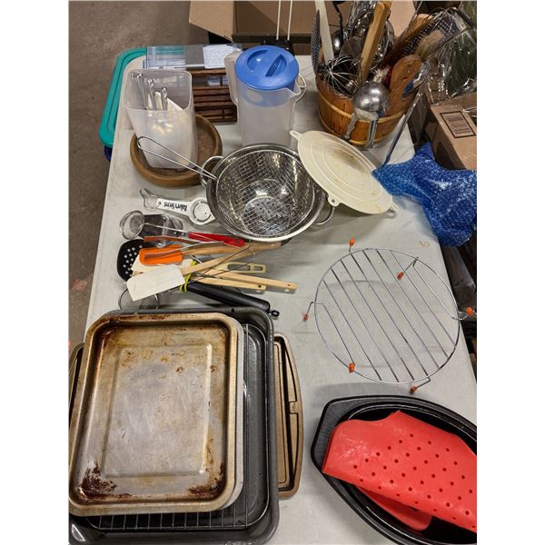 Kitchen, utensils, and other kitchen items
