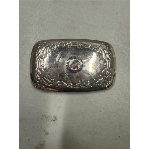 Belt, buckle, Canadian union public employees
