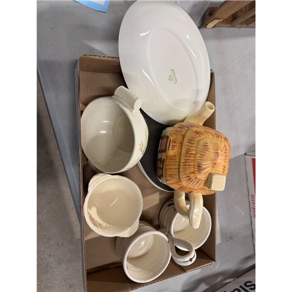 Pottery and other dishes