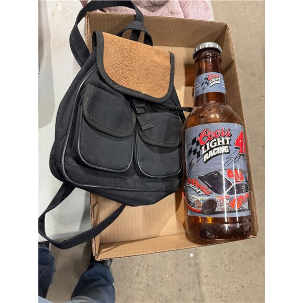 Coors light collectible and bag